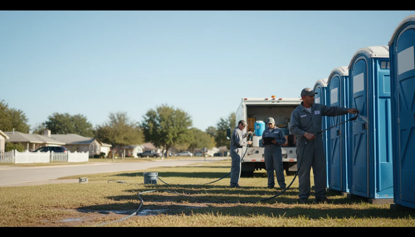 Long-Term Portable Toilet Rental in Martha, OK near me